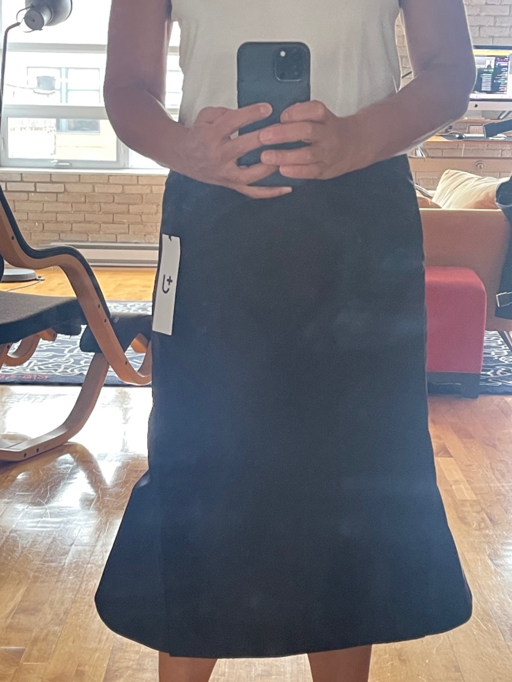 UNIQLO silk blend skirt – new with tags